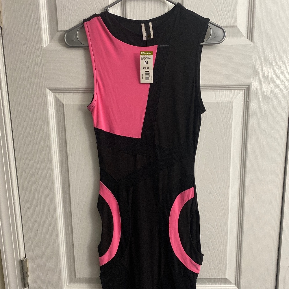 Olive Ole Pink and Black dress